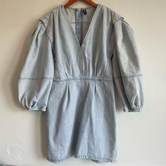 Zara Large Jean Dress - Picture 7 of 7
